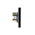 Розетка компьютерная + телевизионная СП STRONG MIELE RJ45 кат.6 + TV антрацит Kranz KR-78-0722-5