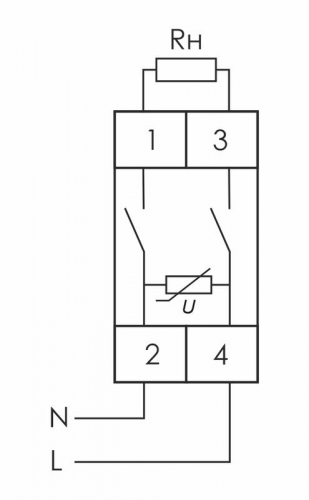 Реле напряжения с контролем тока и мощности CP-721-63A-N 1ф 2НО 2х63А с разрывом нейтрали в соответствии с ПУЭ 7.1.21 и предназнач. для защ. сети бытовой техники от повыш. или пониж. напржения в сети F&F EA04.009.028 фото 2 Реле напряжения с контролем тока и мощности CP-721-63A-N 1ф 2НО 2х63А с разрывом нейтрали в соответствии с ПУЭ 7.1.21 и предназнач. для защ. сети бытовой техники от повыш. или пониж. напржения в сети F&F EA04.009.028 фото 2