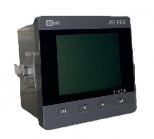 Мультиметр 96х96мм 3ф вход 600В 1А THD+multi-tariff RS485 МТ-96D DEKraft 51512DEK Мультиметр 96х96мм 3ф вход 600В 1А THD+multi-tariff RS485 МТ-96D DEKraft 51512DEK