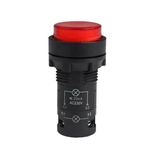 Кнопка с подсветкой OptiSignal Compact D22 С7-PL-M410 красн. 1НО 230В AC XB7NW34M1 КЭАЗ 362101 Кнопка с подсветкой OptiSignal Compact D22 С7-PL-M410 красн. 1НО 230В AC XB7NW34M1 КЭАЗ 362101