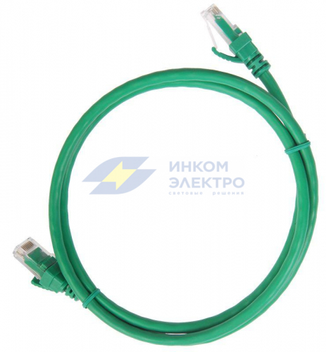 Патч-корд кат.5е UTP 5м зел. ITK PC02-C5EU-5M Патч-корд кат.5е UTP 5м зел. ITK PC02-C5EU-5M