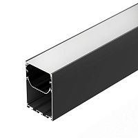 Профиль LINE-S-5075-2500 BLACK L2500 алюм. Arlight 041848