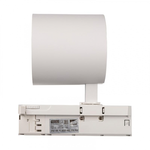 Светильник светодиодный трековый трехфазный 3P PTR 7030 30Вт 4000К 36град. WH IP40 Pro+ JazzWay 5062757 фото 5 Светильник светодиодный трековый трехфазный 3P PTR 7030 30Вт 4000К 36град. WH IP40 Pro+ JazzWay 5062757 фото 5