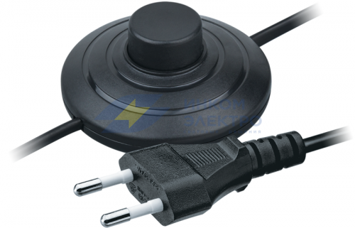 Шнур 61 601 NPS-FS01-170-2х0.5-BL 1.7м с выкл. черн. Navigator 61601 Шнур 61 601 NPS-FS01-170-2х0.5-BL 1.7м с выкл. черн. Navigator 61601