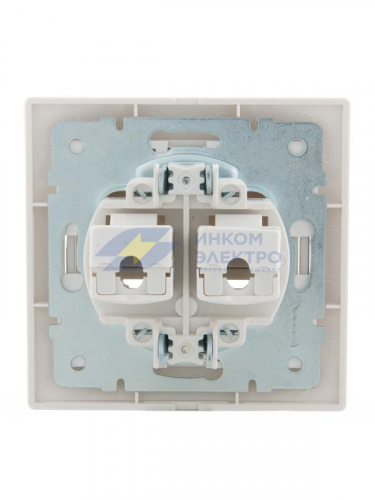 Розетка компьютерная 2-м СП Mira RJ45 16А IP20 со вставкой жемчуж./бел. перламутр. LEZARD 701-3030-141 фото 4 Розетка компьютерная 2-м СП Mira RJ45 16А IP20 со вставкой жемчуж./бел. перламутр. LEZARD 701-3030-141 фото 4