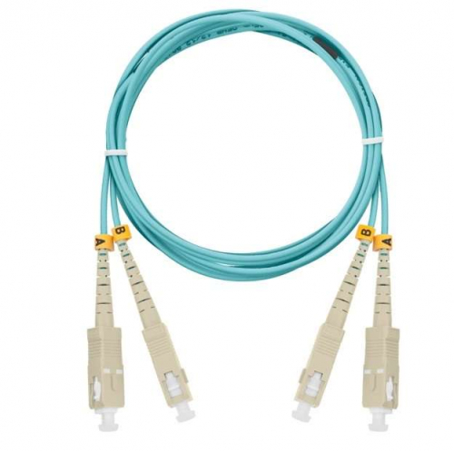 Патч-корд NMF-PC2M3C2-SCU-SCU-001 волоконно-оптический соед. многомод. 50/125мкм стандарта ОМ3 SC/UPC-SC/UPC двойн. LSZH нг(В)-HFLTx 2мм аква 1м NIKOMAX NMF-PC2M3C2-SCU-SCU-001 Патч-корд NMF-PC2M3C2-SCU-SCU-001 волоконно-оптический соед. многомод. 50/125мкм стандарта ОМ3 SC/UPC-SC/UPC двойн. LSZH нг(В)-HFLTx 2мм аква 1м NIKOMAX NMF-PC2M3C2-SCU-SCU-001