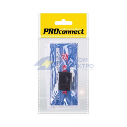 Переходник гнездо HDMI - гнездо HDMI gold (инд. упак.) PROCONNECT 17-6806-7