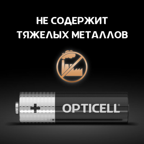Элемент питания алкалиновый AA/LR6 (блист. 8шт) Basic Opticell 5051008 фото 4 Элемент питания алкалиновый AA/LR6 (блист. 8шт) Basic Opticell 5051008 фото 4