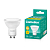 Лампа светодиодная LED10-GU10/830/GU10 10Вт рефлектор матовая 3000К тепл. бел. GU10 150-265В Camelion 13682