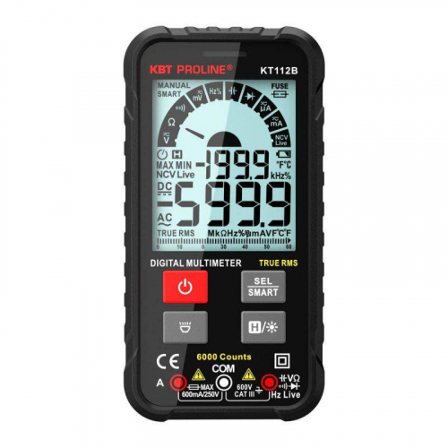 Мультиметр цифровой SMART KT 112В PROLINE КВТ 86326 Мультиметр цифровой SMART KT 112В PROLINE КВТ 86326