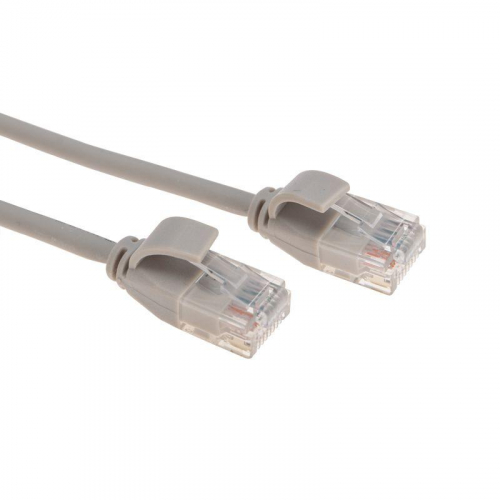 Патч-корд U/UTP CAT 6A (10G) RJ45-RJ45 28AWG LSZH сер. 5м Rexant 02-0380-5 фото 3