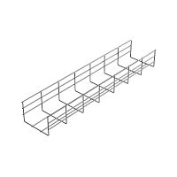 Лоток проволочный 600х100 L3000 сталь 4мм PL100-600-3000 оцинк. КМ LO0239
