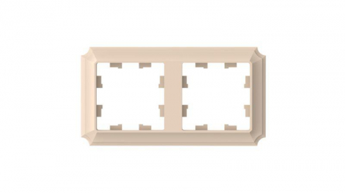Рамка 2-м AtlasDesign Antique универс. песочн. SE ATN101202
