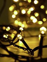 Гирлянда "Кристалл" DC-ILD120-CGL 120LED 12м 220В с контроллером зол. Shlights 4690601042798
