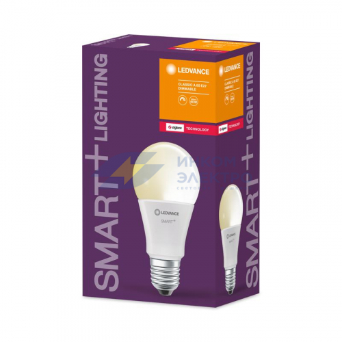 Лампа светодиодная SMART+ Classic Dimmable 60 8.5Вт E27 LEDVANCE 4058075208377 фото 2