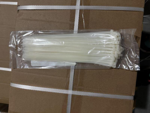 Хомут кабельный V02-1W-4.8х250-100 4.8х250 нейл. бел. (уп.100шт) Volsten 9508 фото 5