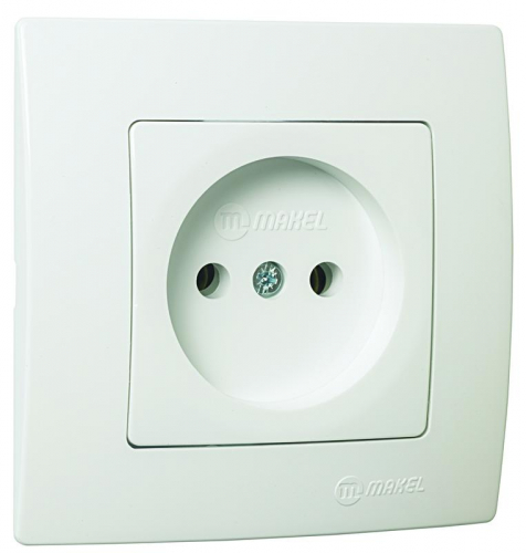 Розетка без заземления Lillium Makel 32001022 Розетка без заземления Lillium Makel 32001022