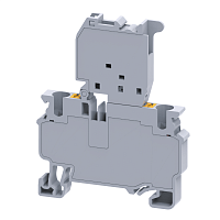 Клемма для предохранителей с индикатором push-in OptiClip CPF-4-HESILA-240V-(5х20)-10А (0.2-4) сер. КЭАЗ 331877