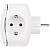 Разветвитель 3-м SP-3e-3USBAC-W + 3 USB A+C с заземл. со шторками 16А бел. Эра Б0069081