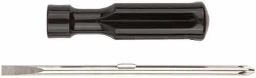 Отвертка переставная CrV сталь черная пластик. ручка 6х70мм PH2/SL6 FIT 56204