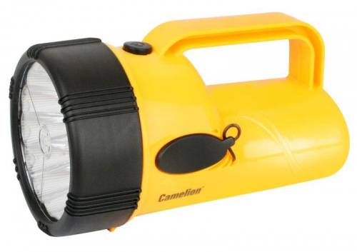 Фонарь аккумуляторный LED29314 19LED аккум. 4В 2.3А.ч 220В желт. Camelion 10471 фото 3