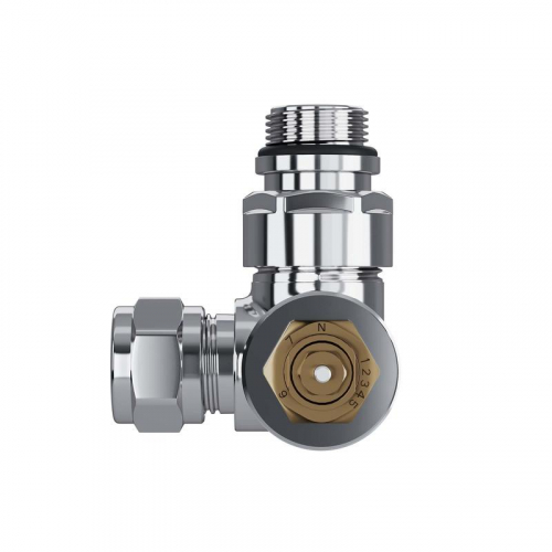 Набор термостатический трехосевой Design Pro 15мм М30х1.5 хром Royal Thermo НС-1646646 фото 5