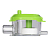 Насос дренажный CondiPump DC Green 21л/ч проточный Ballu Machine НС-1605963