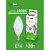 Лампа светодиодная GREEN LINE B35-12W-865-E14 GL 12Вт свеча 6500К свет холод. E14 Эра Б0067092