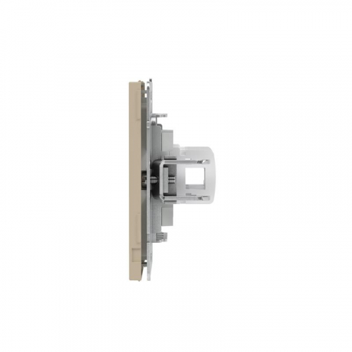 Розетка компьютерная 2-м KANT RJ45 кат.5E без шторки ванильн. марципан DKC 7015664 фото 4 Розетка компьютерная 2-м KANT RJ45 кат.5E без шторки ванильн. марципан DKC 7015664 фото 4