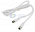 Шнур TV Plug-TV Plug 1.5м бел. REXANT 18-0102