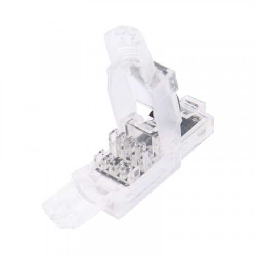 Разъем RJ45(8P8C) полевой заделки под витую пару UTP кат.6 50микродюйм PRO Rexant 02-0281 фото 2