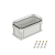 Корпус 300х150х160мм IP67 с прозр. крышкой 35мм с фланцами пластик. DKC 531311