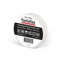 Изолента ПВХ 19х0.13х20 бел. Fortisflex 90811