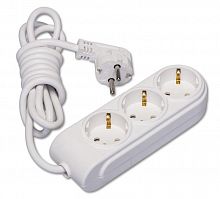 Удлинитель 3х7м с заземл. 16А IP20 ПВС 3х1.5 защ. шторки Makel N3210074