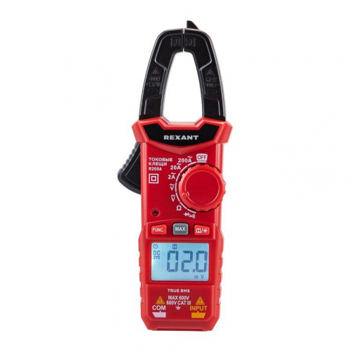 Клещи токовые R200A Rexant 13-3201