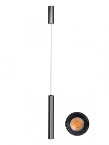 Светильник светодиодный TUBE SURFSP DLTB 12Вт 3000К тепл. бел. 800лм подвесной сер. OSRAM 4607194233106 фото 2