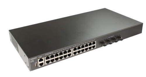 Коммутатор управляемый стекируемый L3 SW-24G4X-L3ST Gigabit Ethernet на 24хRJ45 + 4х10G SFP+ Uplink OSNOVO 14695 Коммутатор управляемый стекируемый L3 SW-24G4X-L3ST Gigabit Ethernet на 24хRJ45 + 4х10G SFP+ Uplink OSNOVO 14695