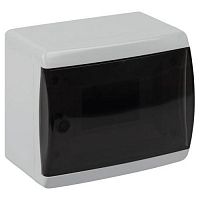Корпус навесной ЩРН-П-6 ЭРА COMFORT IP41 прозр. крышка пластик. бел. ЭРА Б0067468