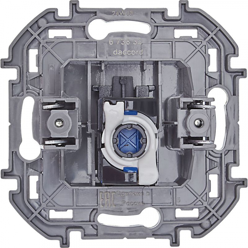 Розетка компьютерная Inspiria RJ45 кат.6 UTP механизм алюм. IEK 673832 фото 4