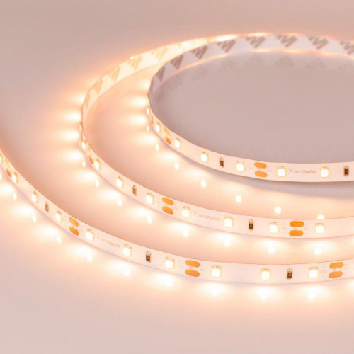 Лента светодиодная RT-A60-8mm 12V Warm 2400К 4.8Вт/м IP20 2835 (уп.5м) Arlight 018088(2) Лента светодиодная RT-A60-8mm 12V Warm 2400К 4.8Вт/м IP20 2835 (уп.5м) Arlight 018088(2)