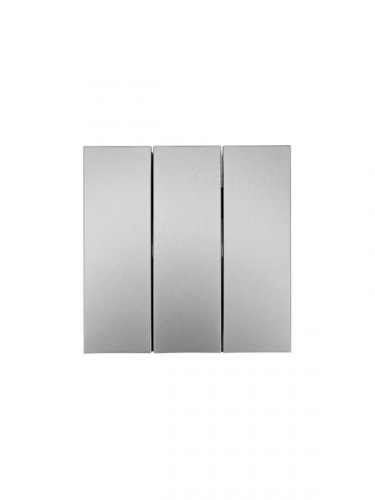 Выключатель 3-кл. СП ZIMA IP20 10А безвинт. зажим сер. матов. LEZARD 704-7488-109QC Выключатель 3-кл. СП ZIMA IP20 10А безвинт. зажим сер. матов. LEZARD 704-7488-109QC