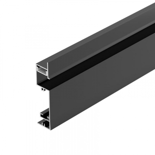 Профиль PLINTUS-H73-F-2000 BLACK L2000 алюм. Arlight 043480 Профиль PLINTUS-H73-F-2000 BLACK L2000 алюм. Arlight 043480