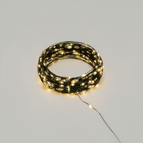 Гирлянда "Роса" 30м 300LED тепл. бел. IP20 230В с контроллером провод зел. Neon-Night 303-276 фото 2 Гирлянда "Роса" 30м 300LED тепл. бел. IP20 230В с контроллером провод зел. Neon-Night 303-276 фото 2