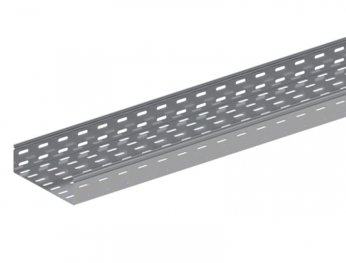 Лоток монтажный листовой перфорированный 200х100 L2000 сталь 1.5мм ЛППЗ.200.100.2000.1.5.1 гор. оцинк. СОЭМИ Н0121131644