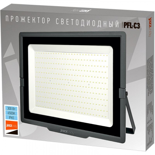 Прожектор светодиодный PFL-C3 300Вт 6500К IP65 ДО с клапаном закален. прозр. стекло JazzWay 5032156 фото 5