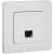Розетка компьютерная СП Inspiria RJ45 кат.5E UTP IP20 бел. IEK 673825