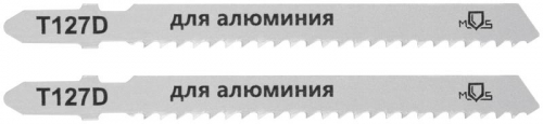 Полотно для эл. лобзика T127D по алюминию и пластику HSS 100мм (уп.2шт) MOS 40823М Полотно для эл. лобзика T127D по алюминию и пластику HSS 100мм (уп.2шт) MOS 40823М
