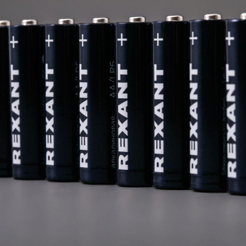 Элемент питания алкалиновый AA/LR6 1.5В (блист.24шт) Rexant 39-1024 фото 2