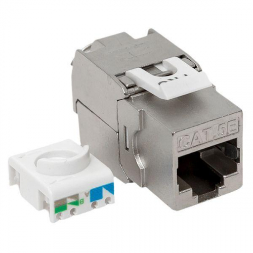 Модуль Keystone кат.5E STP экранир. 110 IDC 180град. самозажимной (Toolless) TERACOM PRO EKF TRP-KSTN-T180D-5ESTP фото 4 Модуль Keystone кат.5E STP экранир. 110 IDC 180град. самозажимной (Toolless) TERACOM PRO EKF TRP-KSTN-T180D-5ESTP фото 4