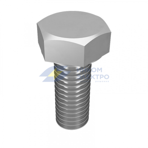 Болт с шестигранной головкой М10х20 DIN 933 BT10-20 сталь КМ LO0835